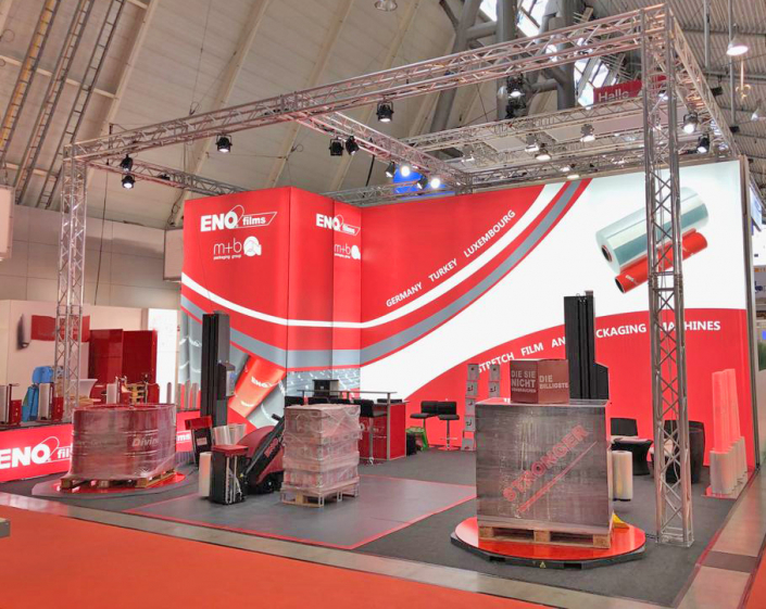 Unser neuer Messestand auf der Messe Logimat 2019